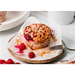 PRIESTLEY&#39;S RASPBERRY &amp; WHITE CHOC MUFFIN (6 X 150G)