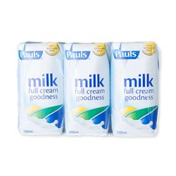 PAULS FULL CREAM MILK UHT (24 X 200ML)