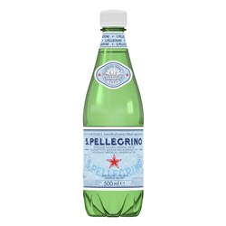 SAN PELLEGRINO SPARKLING WATER PLASTIC (24 X 500ML)