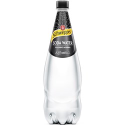 SCHWEPPES SODA WATER (1.1L)