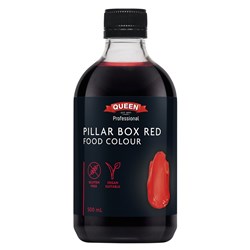 QUEEN FOOD COLOURING PILLAR RED (500ML)
