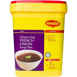 MAGGI FRENCH ONION SOUP MIX GLUTEN FREE (2KG)