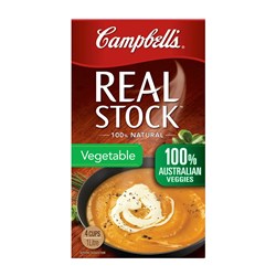 CAMPBELLS REAL VEGETABLE STOCK (1L)