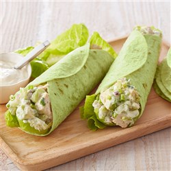 MISSION SPINACH TORTILLA WRAPS 12&quot; GREEN (DOZEN)