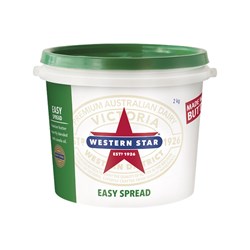 WESTERN STAR EASY SPREAD BUTTER (2KG)
