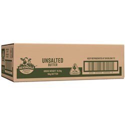 DEVONDALE UNSALTED BUTTER (10KG)