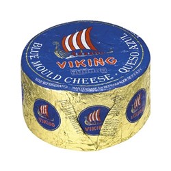 DANISH BLUE VIKING DANISH BLUE CHEESE WHEEL GLUTEN FREE APPROX 3KG {PRICE PER KG}