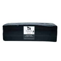 KENILWORTH VINTAGE CHEDDAR BLACK WAX APPROX 2.4KG {PRICE PER KG}