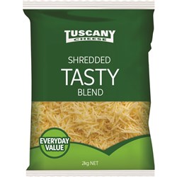 TUSCANY TASTY SHREDDED CHEESE (2KG)