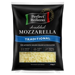 PERFECT ITALIANO MOZZARELLA SHREDDED 6KG (2)