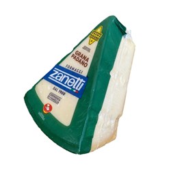 GRANA PADANO SMALL WEDGE APPROX 1KG {PRICE PER KG}