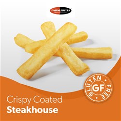 FARM FRITES STEAKHOUSE CRISPY COAT GLUTEN FREE 2.5KG (4)