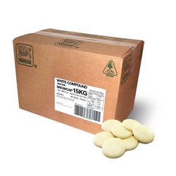 NESTLE SNOWCAP WHITE CHOCOLATE BUTTONS (15KG)