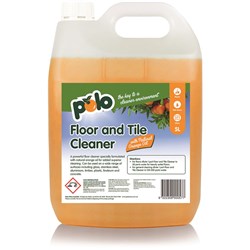POLO FLOOR &amp; TILE CLEANER WITH NATURAL ORANGE OIL (5L)