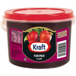 KRAFT PLUM JAM SPREAD (2.5KG)