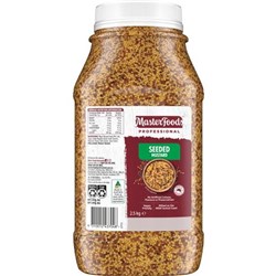 MASTERFOODS SEEDED MUSTARD (2.5KG)
