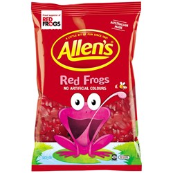ALLENS RED FROGS LOLLIES (1.3KG)