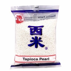 TAPIOCA PEARLS SMALL WHITE SAGO BALLS (400G)