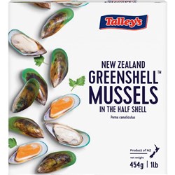 MUSSEL HALF SHELL MEDIUM (1KG)