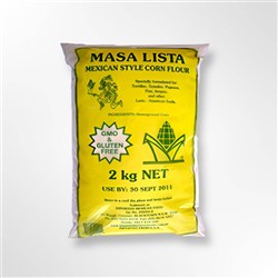 MASA LISTA MEXICAN FLOUR OF CORN (2KG)