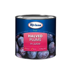 RIVIANA HALVED PLUMS (A10)