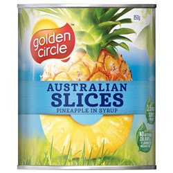 GOLDEN CIRCLE PINEAPPLE SLICES (850G)