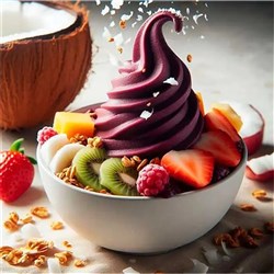 AMAZONIA ORGANIC ACAI SOFT SERVE MIX (2 X 5KG)