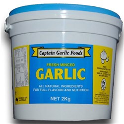 CAPTAIN GARLIC GARLIC CRUSHED WET (2KG)