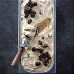 GOURMET RUM &amp; RAISIN ICE CREAM (5L)