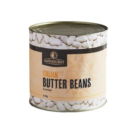 SANDHURST BUTTER BEANS TIN (A10)