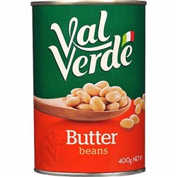 VAL VERDE BUTTER BEANS TIN (400G)