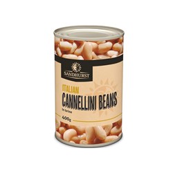 SANDHURST CANNELLINI BEANS TIN (400G)