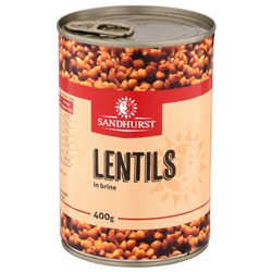 SANDHURST LENTILS TIN (400G)