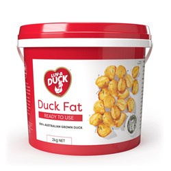LUV A DUCK DUCK FAT RENDERED FROZEN APPROX 2KG {PRICE PER KG}