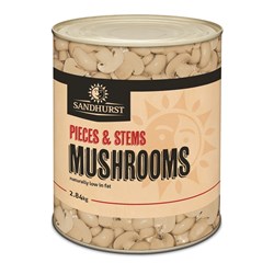 MUSHROOM PIECES &amp; STEMS TIN (A10)