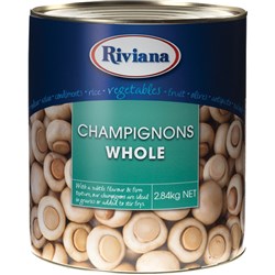 WHOLE CHAMPIGNON MUSHROOMS TIN (A10)