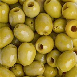PITTED GREEN OLIVES (2KG)