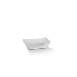 GREENMARK EXTRA SMALL WHITE CARDBOARD TRAY #1 (250&#39;S)