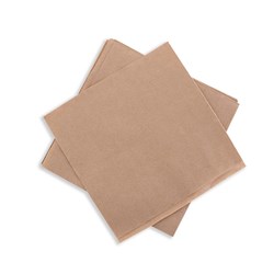 FUTURE FRIENDLY BROWN LUNCHEON NAPKINS 1-PLY 500’S