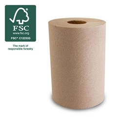 FUTURE FRIENDLY PREMIUM BROWN PAPER TOWEL ROLL 100% RECYCLED