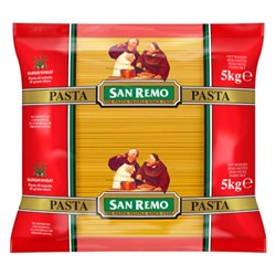 SAN REMO SPAGHETTI PASTA NO.5 (5KG)