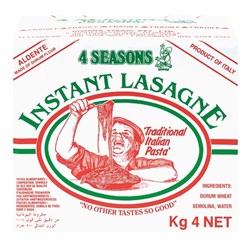 4 SEASONS INSTANT LASAGNE SHEETS (4KG)