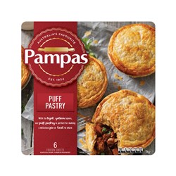 PAMPAS PUFF PASTRY SHEETS (1KG)