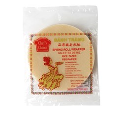 CHEFS CHOICE RICE PAPER ROUND 16CM (375G)