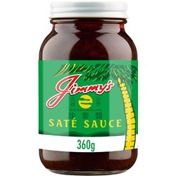 JIMMYS SATAY SAUCE (360G)