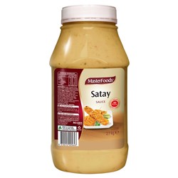 MASTERFOODS SATAY SAUCE (2.7KG)