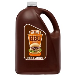 HEINZ BBQ SAUCE GLUTEN FREE (4L)