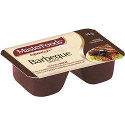 MASTERFOODS BBQ SAUCE PORTION CONTROL (100 X 14G)