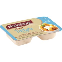 MASTERFOODS TARTARE SAUCE PORTION CONTROL (100 X 11G)