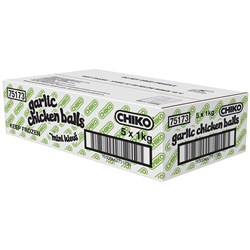 CHIKO CHICKEN GARLIC BALLS 25&#39;S (1KG)